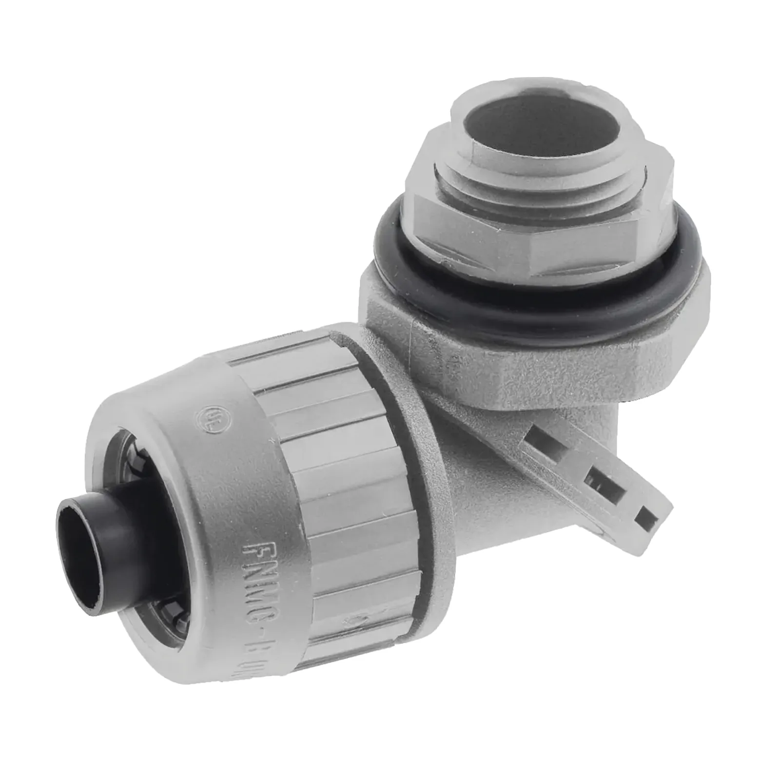 Conector Multi Posición de Nylon de 3/4" para Tubería Liquidtight Polytuff.