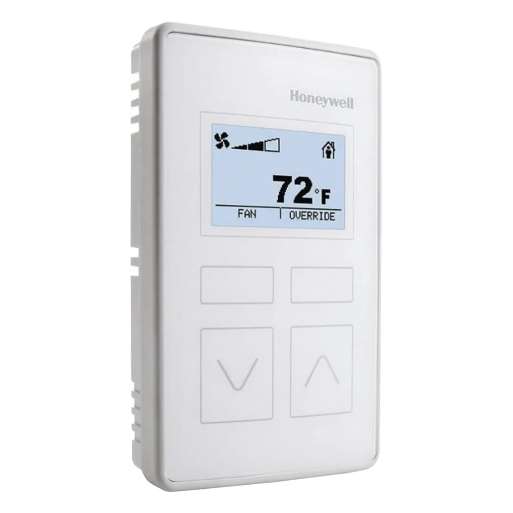 Módulo de Pared Zio Lite con Pantalla LCD / Temperatura, Humedad y CO2 / Comunicación Sylk de 2 Hilos / Precisión CO2 ±(30 ppm + 3%) / Control de Setpoint, Override y Ventilador / Para Controladores Spyder y ComfortPoint Open
