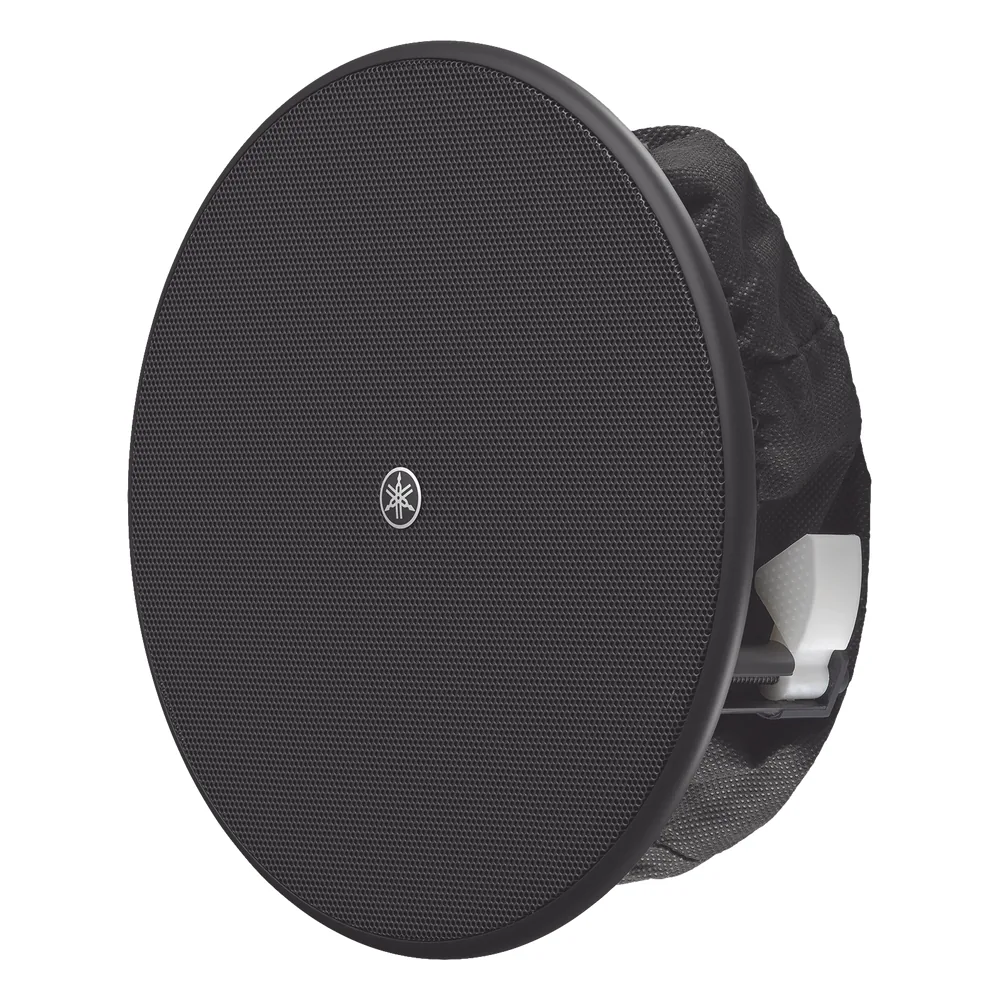Altavoz de Plafón | 4in woofer, 0.8in tweeter | Baja y Alta Impedancia | Color Negro