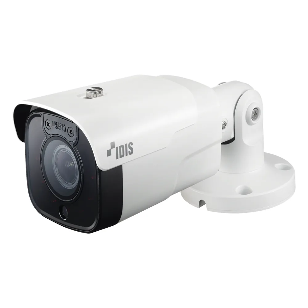 Cámara Bala IP de 5 Megapíxeles | Calefactor Interconstruido | Entrada y Salida de Alarma | IK10 | Exterior IP67 | IR 30 m | Lente Motorizado 3 mm - 13.5mm | ICR Dia y Noche | MicroSD Hasta 512GB | WDR Real 120dB | Cumple con NDAA