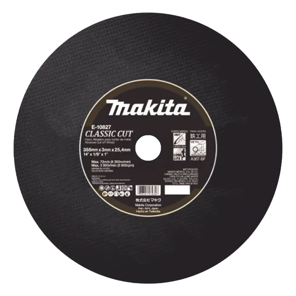 Disco de corte para metal de 14"