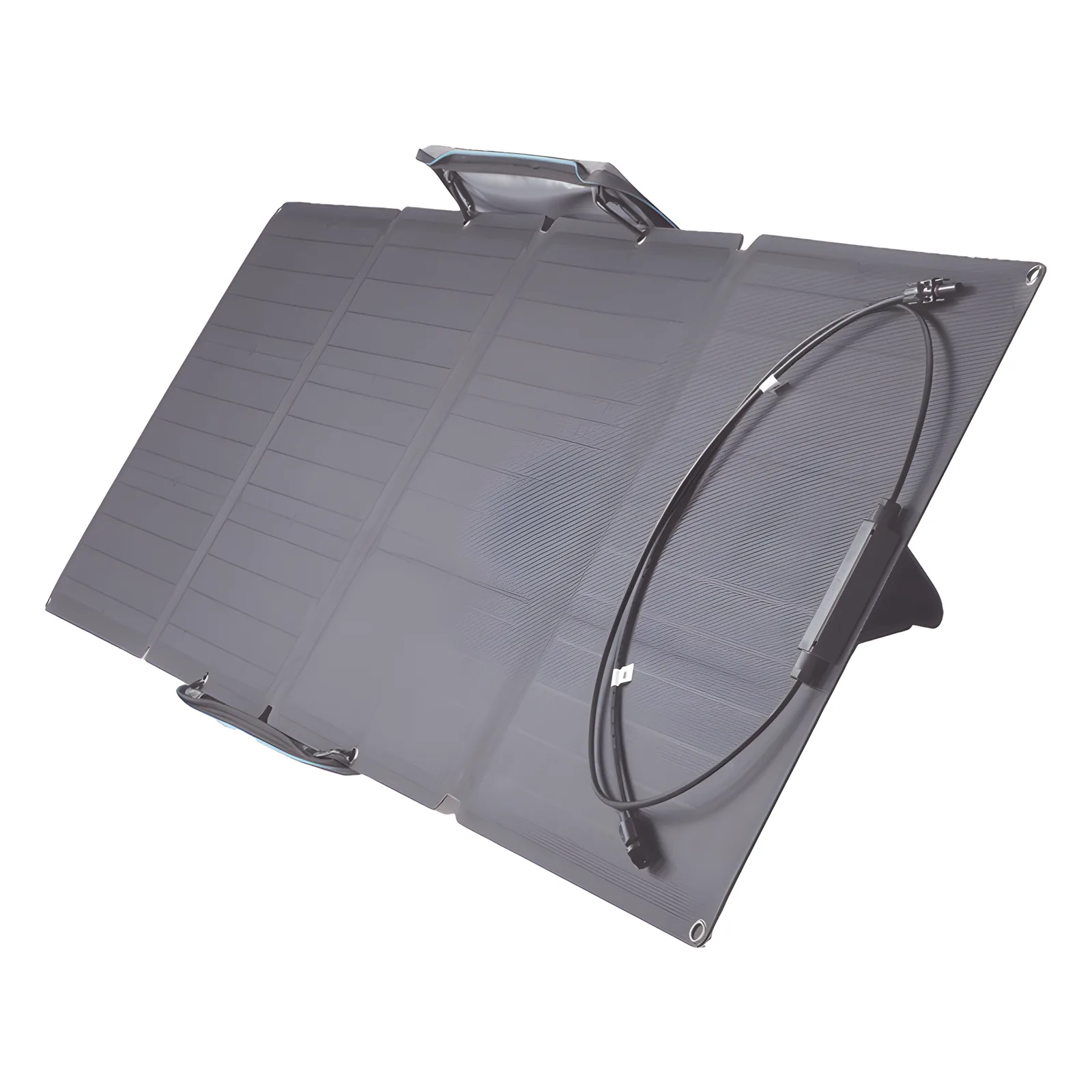 Módulo Solar Portátil y Flexible de 100W Recomendado para Estaciones Portátiles EFD330, EFD350 ó EFD500 / Ajuste de Ángulo / Carga Eficiente / Incluye Cable XT60 a MC4