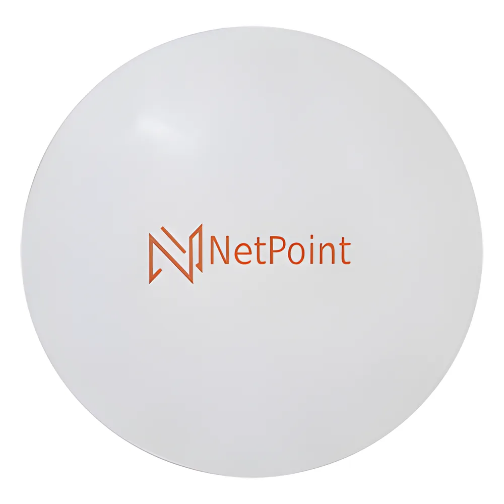Antena de parabola profunda, blindada, con supresión al ruido de 6 ft, 4.9-6.4 GHz, Ganancia 41 dBi con SLANT de 45 ° y 90 °, ideal para distancias superiores a 100 km, Conectores N-hembra, montaje con alineación milimétrica.