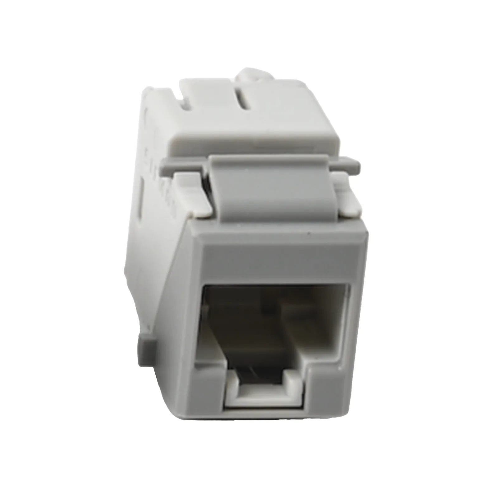 Jack Ultramax Cat6A, UTP, Tipo Keystone, Color Gris, Punch Down