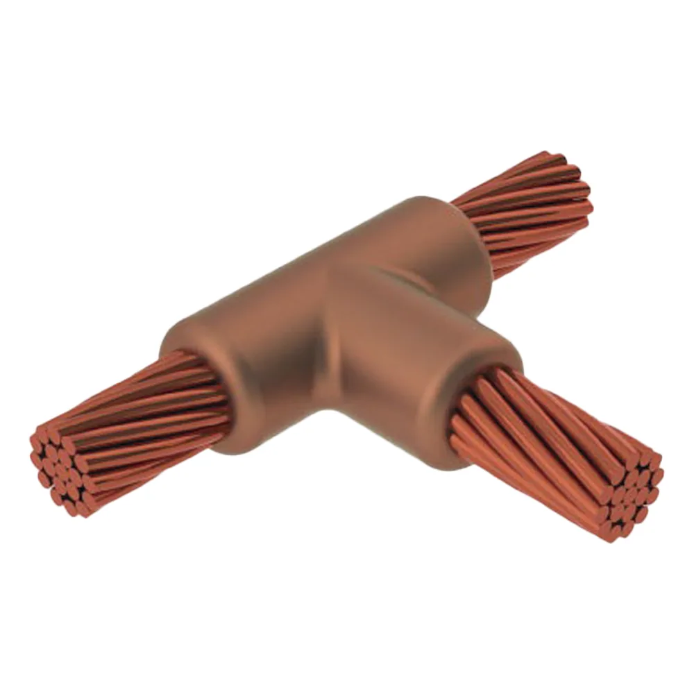 Molde para Soldadura exotermica tipo T para cable 4/0 AWG - 2/0 AWG .