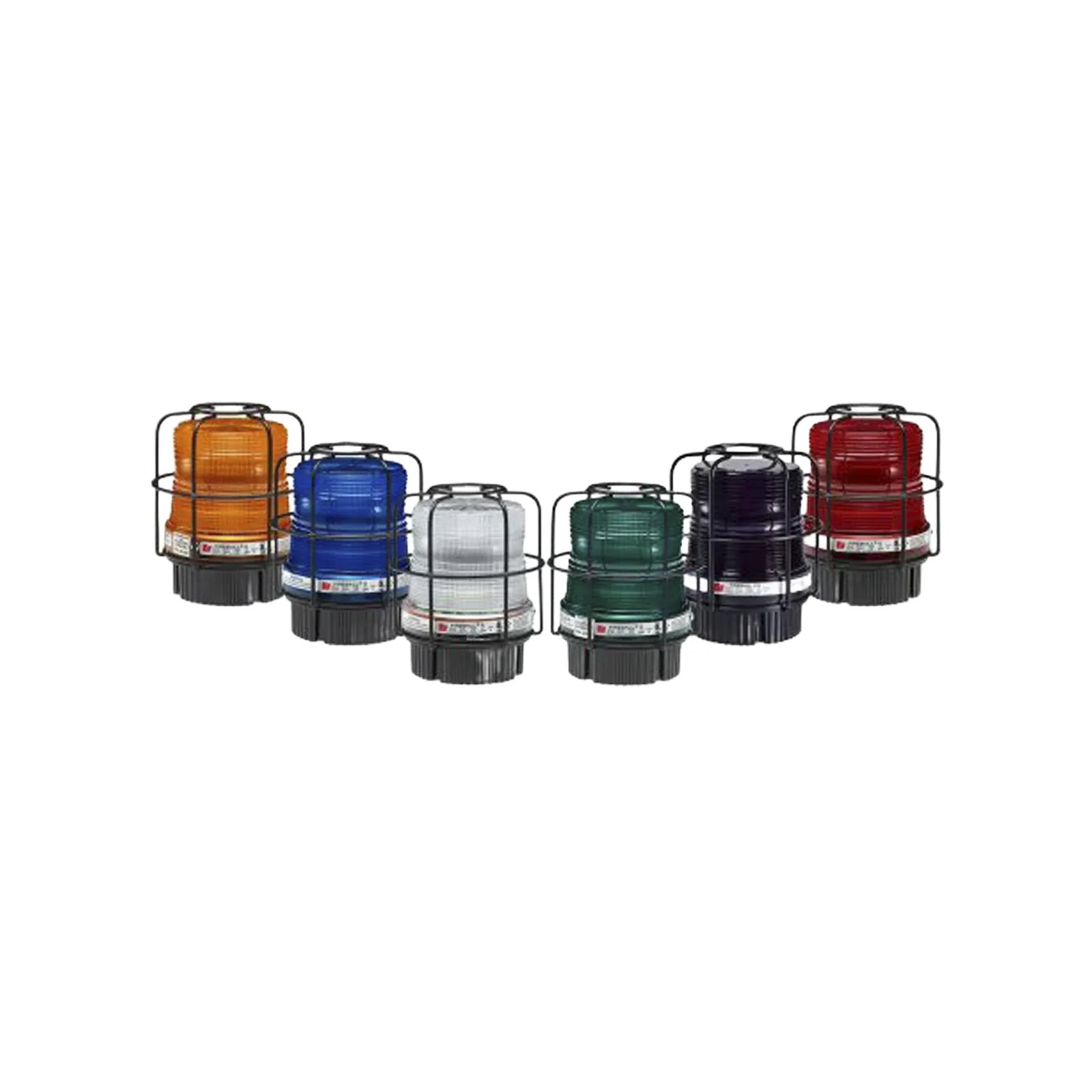 Fireball LED Luz de advertencia de color cuádruple para Clase I, División 2, Grupos A, B, C y D; Clase II, División 2, Grupos F y G; Clase III 120-240 VCA