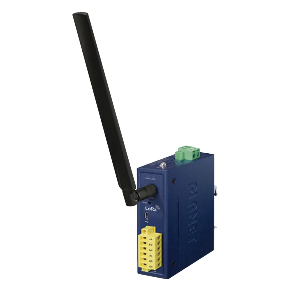 (LoRa) Controlador de Nodo Industrial IP30 (Modbus RS232, RS485)