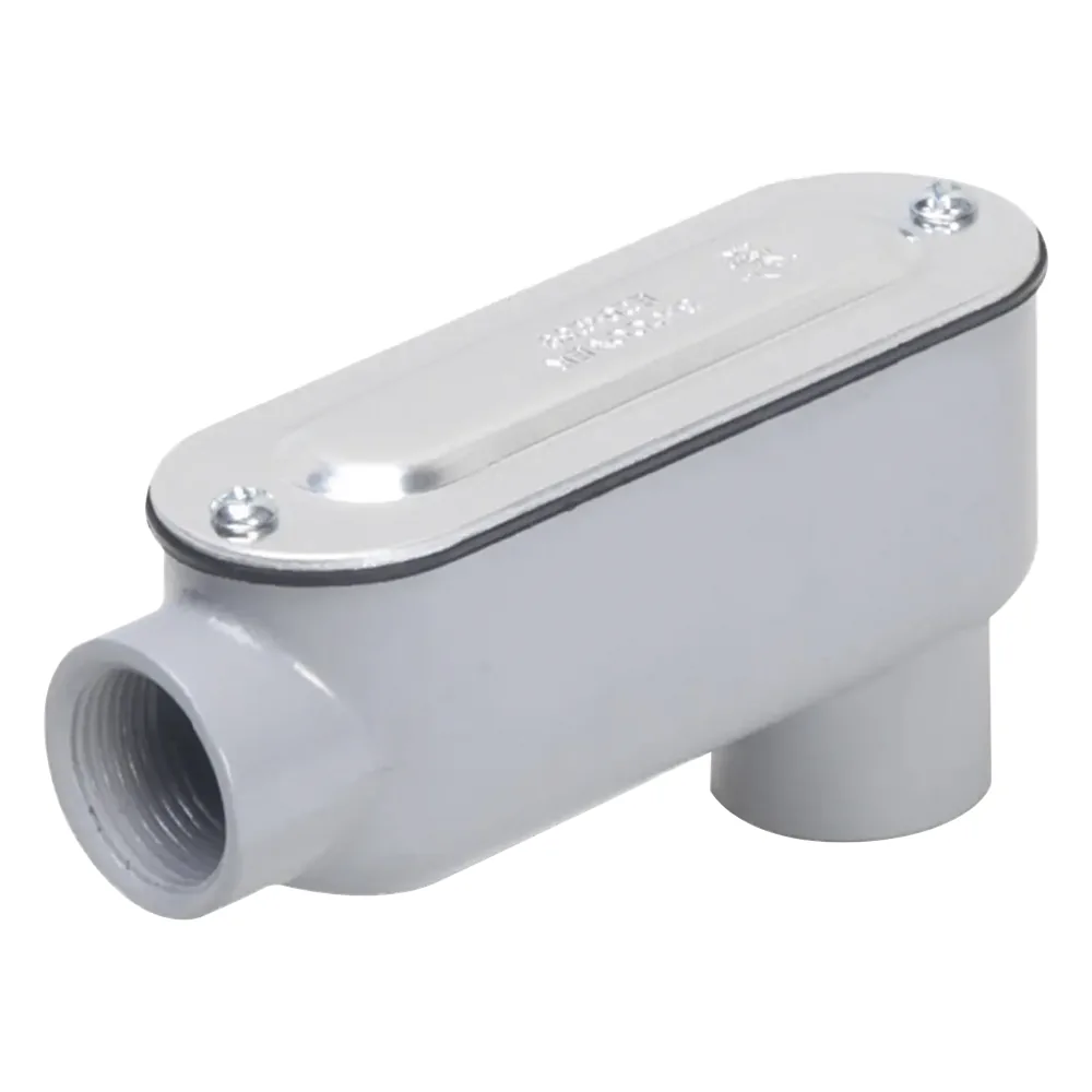 Caja Condulet tipo LB de 1/2" (12.7 mm) / Con tapa y empaque.