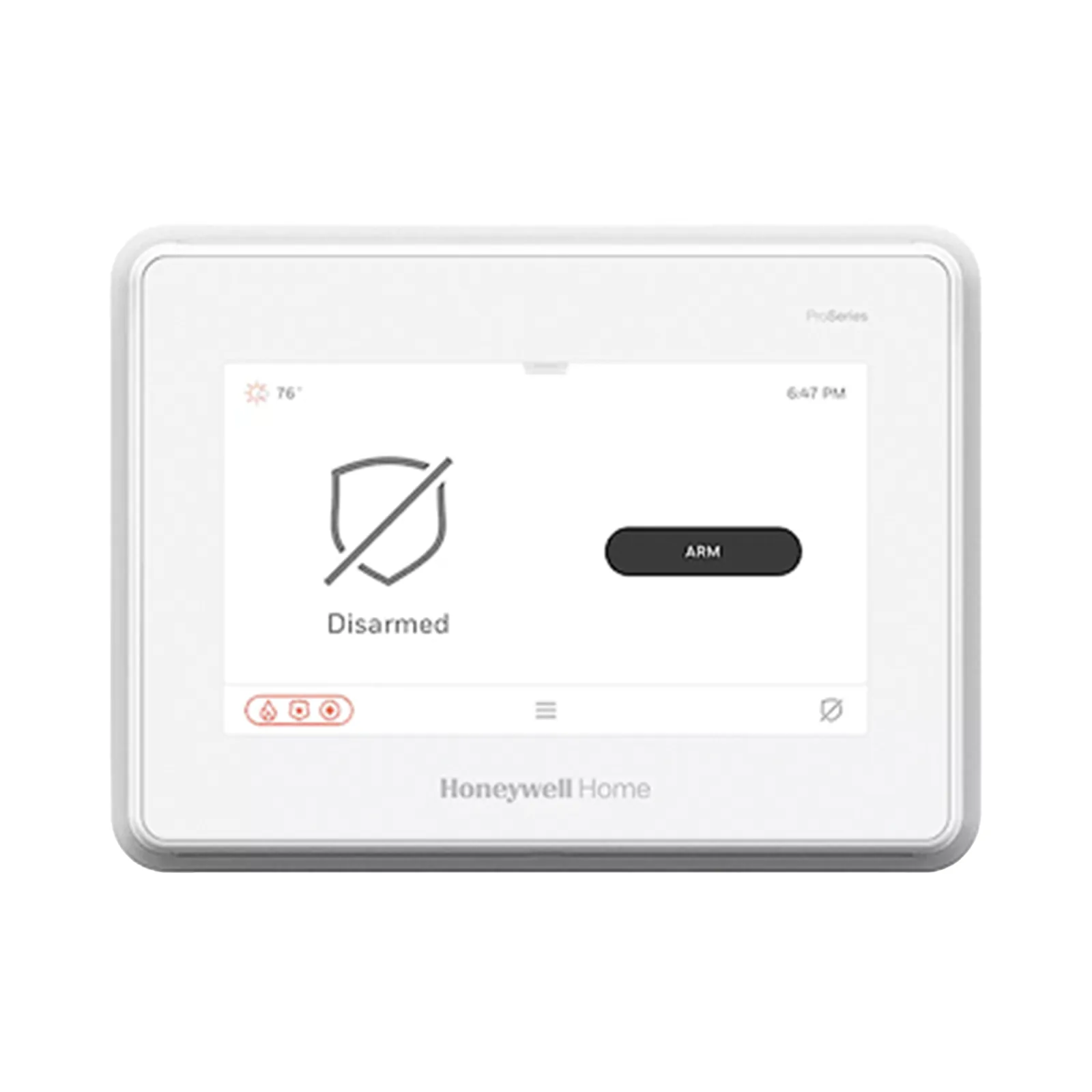 Panel de Seguridad Todo-en-Uno 7 in (177.8 mm) / Pantalla Táctil Capacitiva 1024x600 / Sensores SiX Bidireccional Cifrado AES-128 / 127 Zonas / Sirena 85 dB