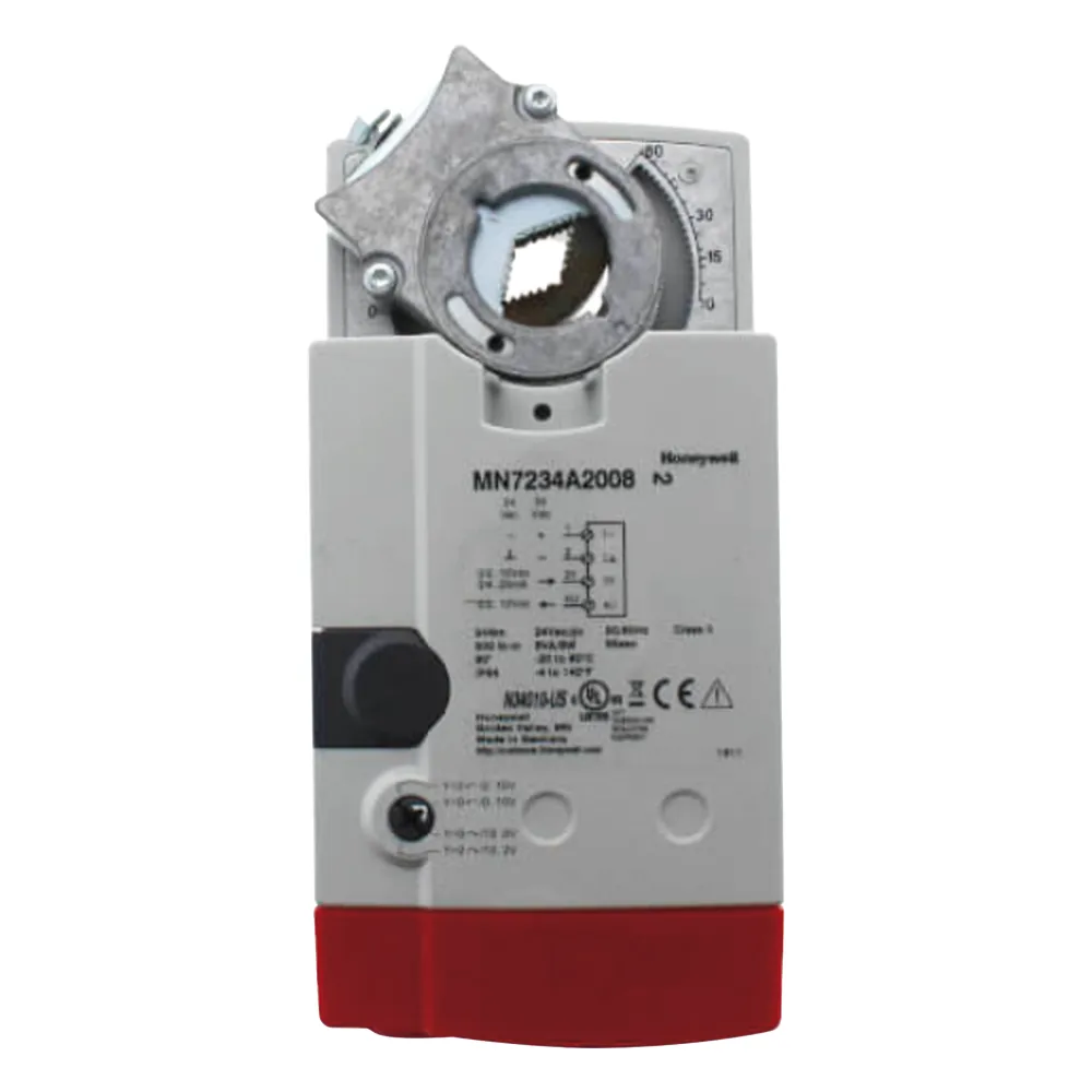 Actuador de Acople Directo sin Retorno de Resorte / 34 Nm (300 lb-in) / Control Modulante 0(2)-10 Vdc / 0(4)-20 mA / Retroalimentación 2-10 Vdc / Alimentación 24 Vac/Vdc / Carrera 95° en 95 s / IP54 NEMA2