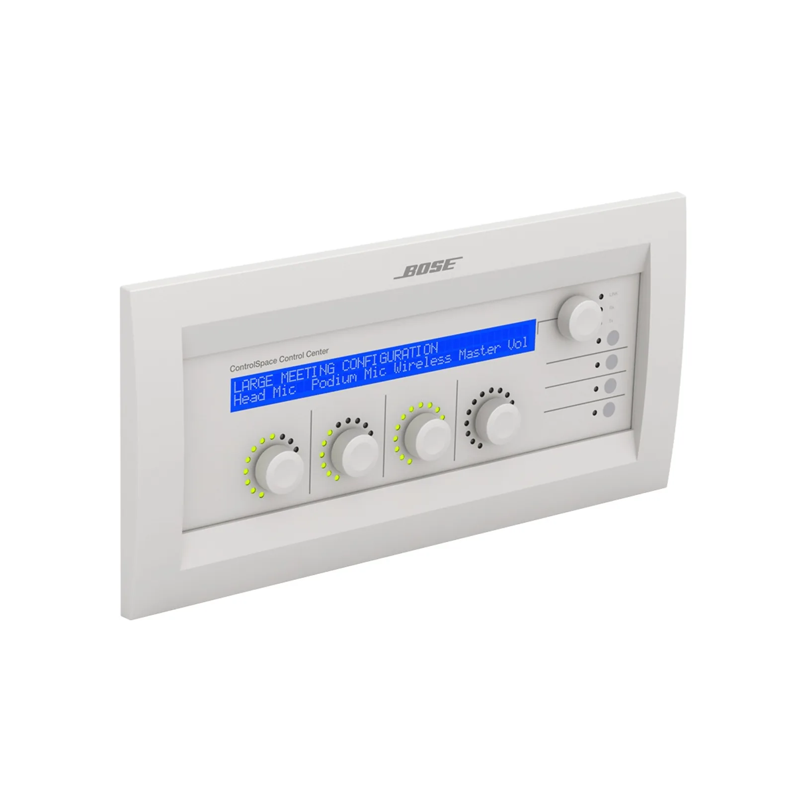 Panel de Control Digital | 4 Perillas de Volumen | Asignación | Pantalla LCD | Compatible con Ecosistema Controlspace
