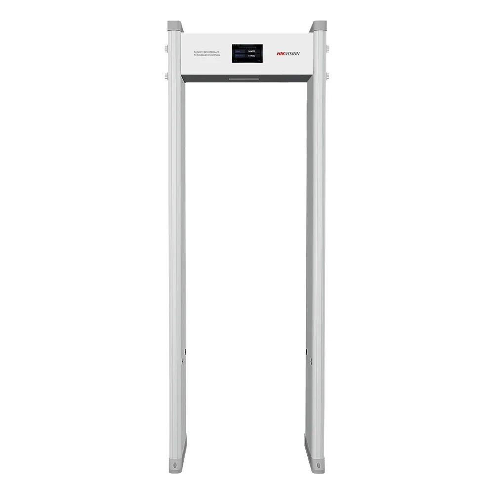 Arco Detector de Metales de 18 Zonas con Pantalla LCD de 7" / Conteo de personas y Alarmas / Ajuste de Sensibilidad e Interferencias