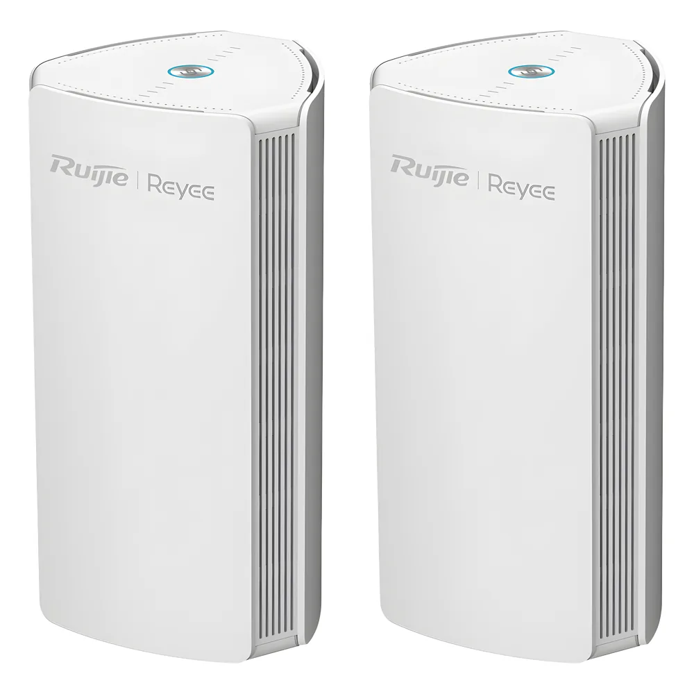 (2PACK) Home Router inalámbrico MESH WI-FI 6 2x2 doble banda 1 puerto WAN Gigabit y 2 puertos LAN Gigabit