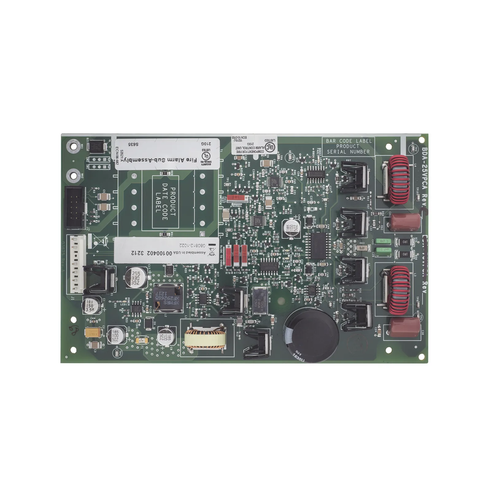 Amplificador digital de respaldo de 25 VRMS con selección de 50 o 35 W, para amplificadores DAX y DAA2 de NOTIFIER