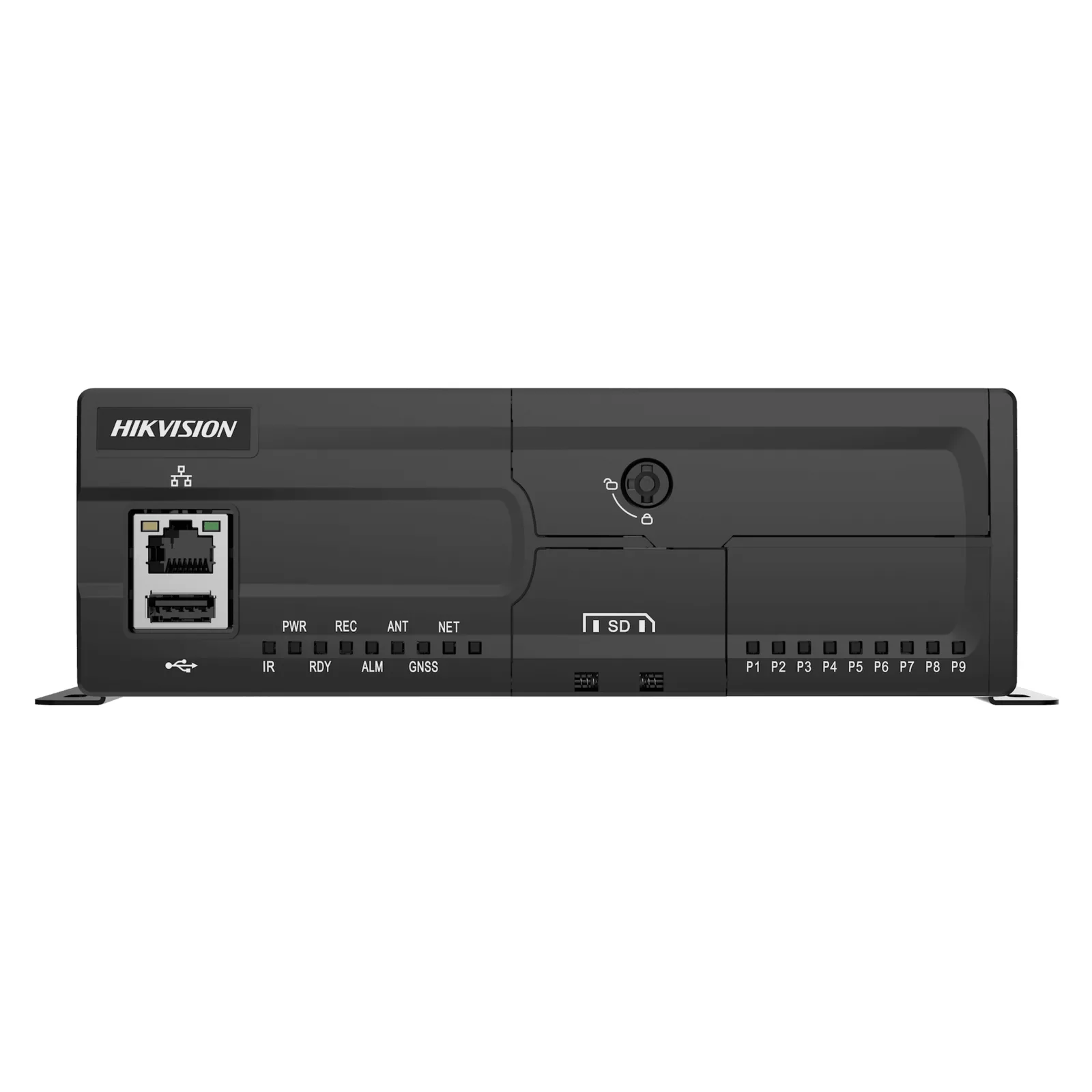 NVR Móvil de 8 Canales de 2 Megapixel / 8 Puertos PoE / 1 Bahía de Disco Duro / Incluye Modulo GPS