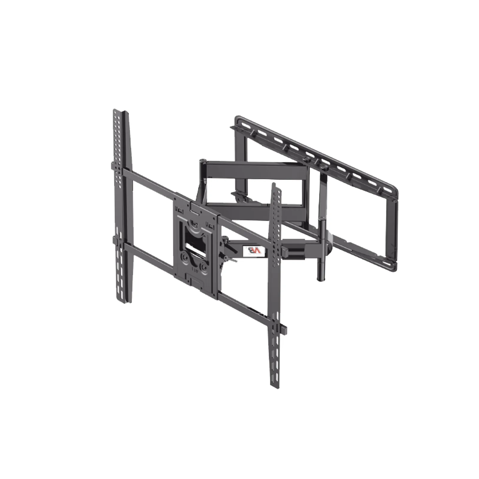 Montaje de Pared Universal Giratorio SP5-NB / Pantallas de 75" a 110" / VESA 400x400 a 800x600 mm / Carga 90.9 kg (200 lbs) / Inclinación +10° a -5° / Rotación 45° / Distancia de Pared 7.2 a 70 cm / Acero