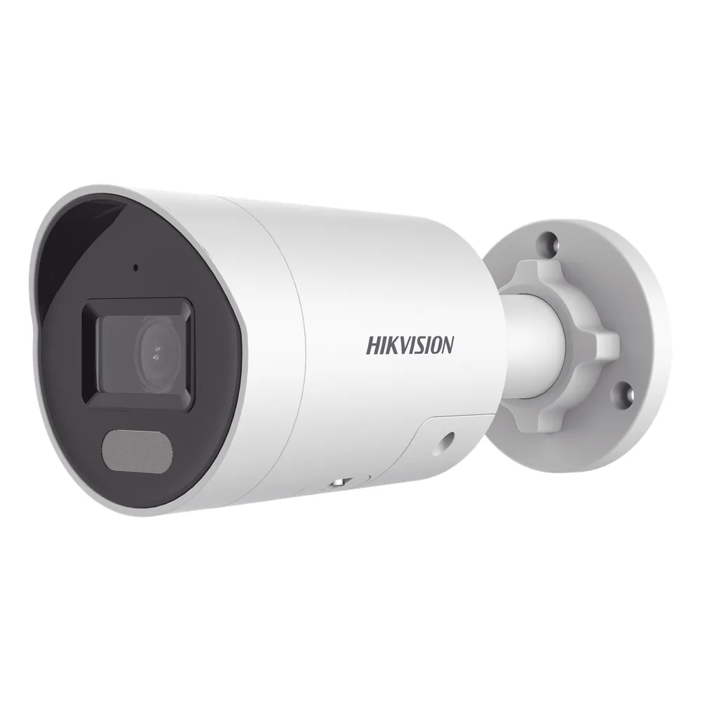[Dual Light + ColorVu] Bala IP 4 Megapixel / Lente 2.8 mm / 40 mts IR + 40 mts Luz Blanca / Microfono Integrado / Exterior IP67 / WDR 130 dB / Videoanaliticos (Filtro de Falsas Alarmas) / Captura Facial / PoE / ACUSEARCH