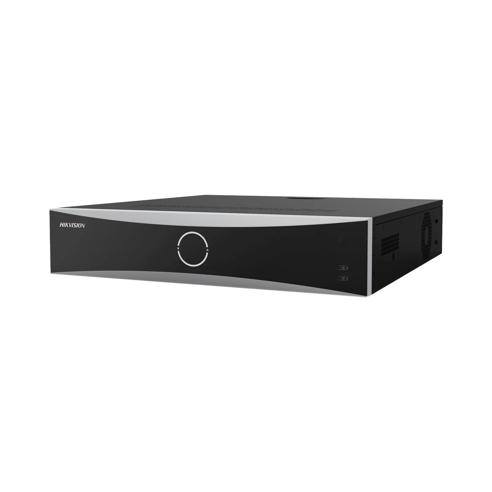 NVR 12 Megapixel (4K) / 32 Canales IP / Reconocimiento Facial / AcuSense (Evita Falsas Alarmas) / 8 Bahías de Disco Duro / 2 HDMI en 4K / Alarmas I/O