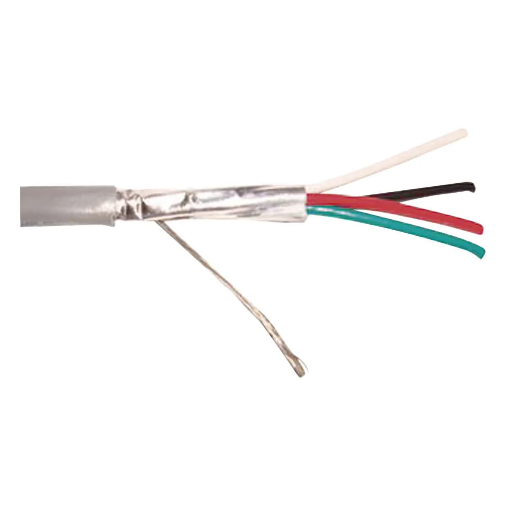 Cable 4 x 16 AWG / Blindado / 305 Metros (1000 Pies) / Riser / UL / Color Gris / Hecho En México
