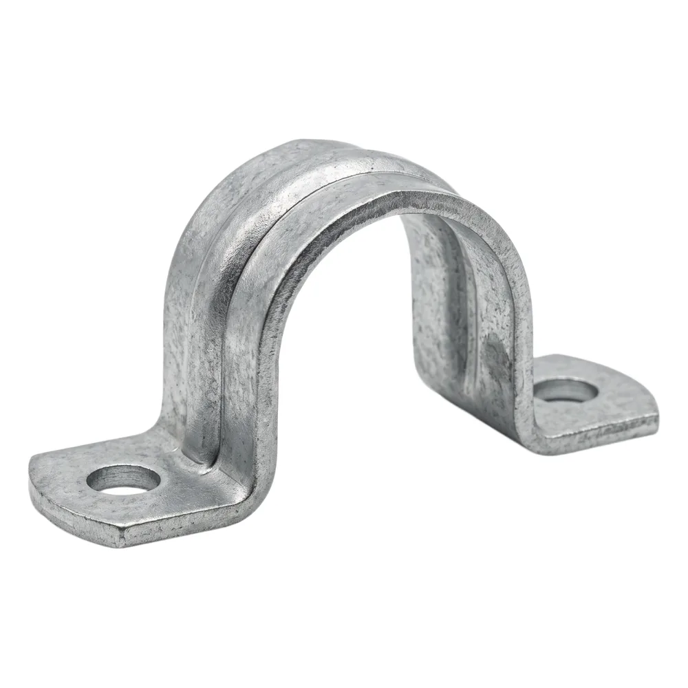 Abrazadera tipo Omega para Tubo Conduit de 38 mm (1-1/2") / Acero Pregalvanizado