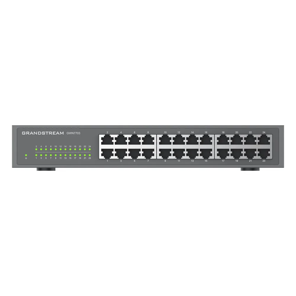 Switch Gigabit No Administrable / 24 Puertos 10/100/1000 MBPS