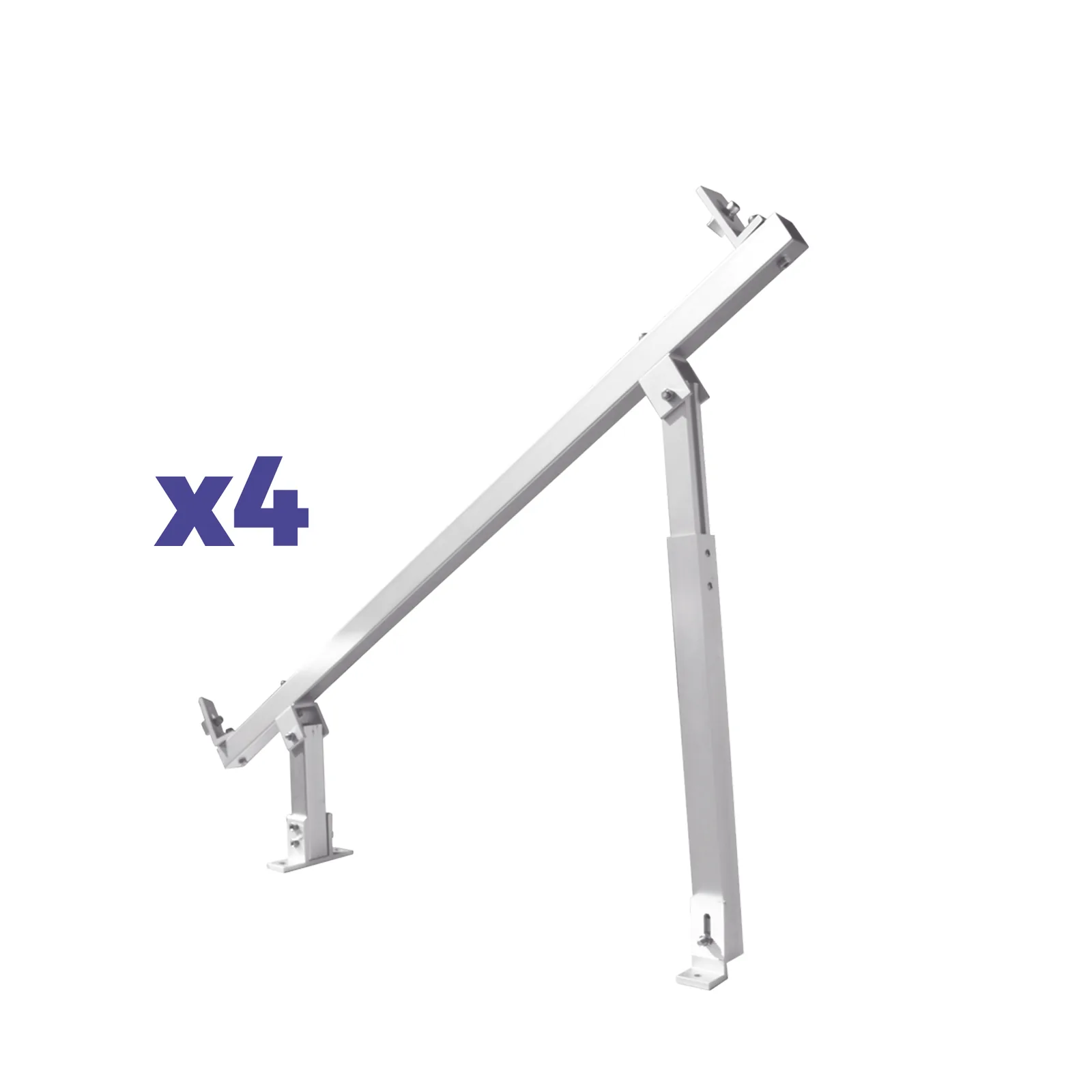 Caja de accesorios de aluminio anodizado para montaje VEKTOR8RPRO , arreglo 1X4 para techo