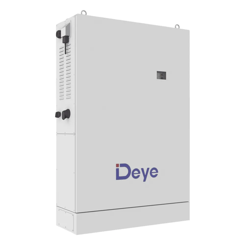 Estacion de Inversor Hibrido de 8 kW con 4 Baterías de 5.12Kwh y Gabinete