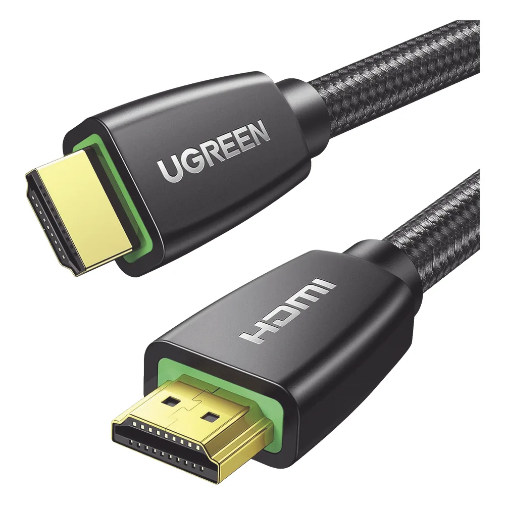 Cable HDMI 2.0 de Nylon Trenzado / 10 Metros (32.81 Pies) / 4K@60Hz / HDR / 3D / HEC (Canal Ethernet HDMI) / ARC (Canal de Retorno de Audio) / Color Profundo de 48 Bits / Audio de 32 Canales / HDCP 2.2 / Audio DTS: X / 18 Gbps / Blindaje de 4 Capas