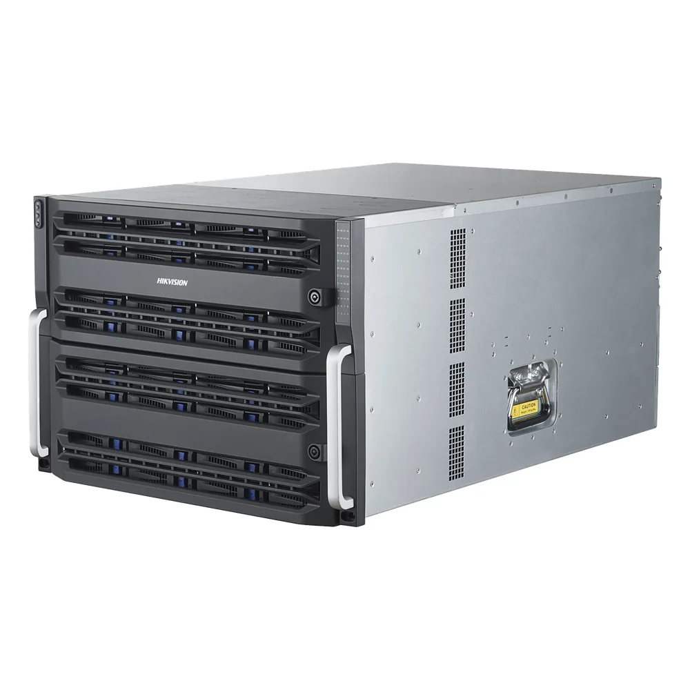 Servidor de Almacenamiento en Red / Soporta 48 Discos Duros (No Incluye Discos) / Soporta Hasta 512 Canales IP / Controlador Simple