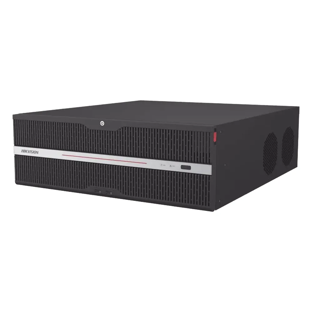 NVR 32 Megapixel (8K) / 64 Canales IP / 16 Bahías de Disco Duro / 2 Tarjetas de Red / Soporta RAID / HDMI en 4K / Soporta POS / Reconocimiento Facial / Bases de Datos / Hasta 100,000 Fotografías / AcuSearch