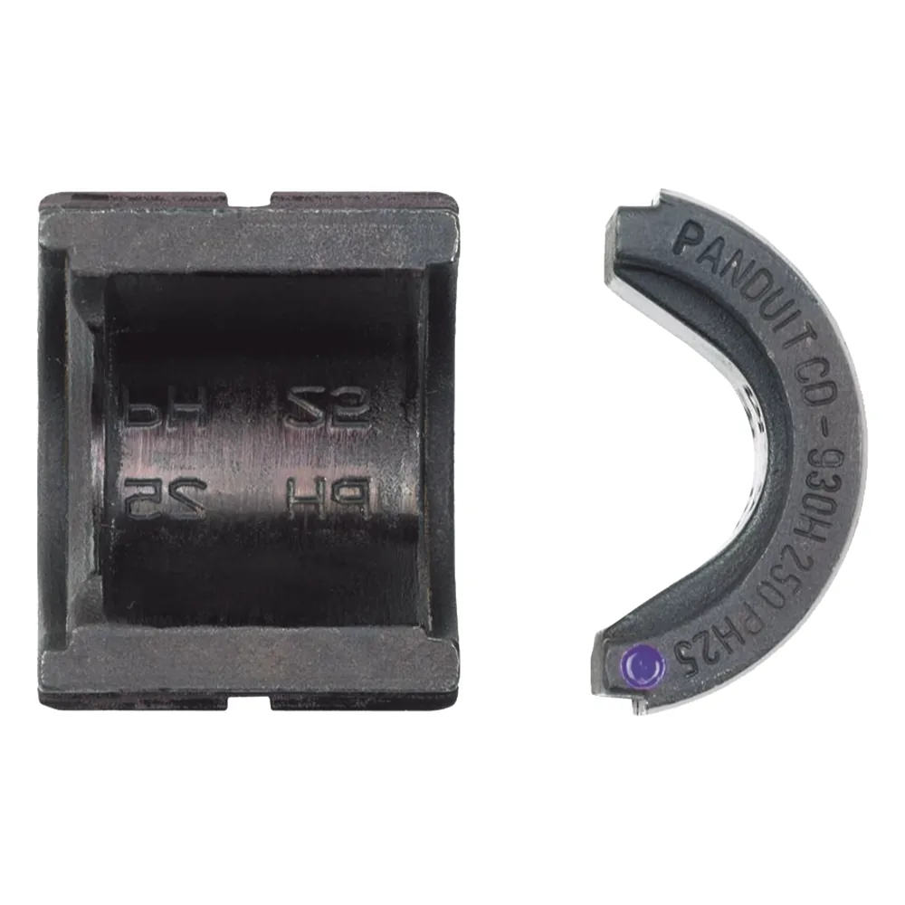 Dado de Prensado para Herramienta de Crimpado CT-29XX. Para Conectores a Tierra Tipo "E" GCE250-1/0, GCE250-250, Cruzado GCC6X6250-1/0, GCC6X6. Código Negro PG25