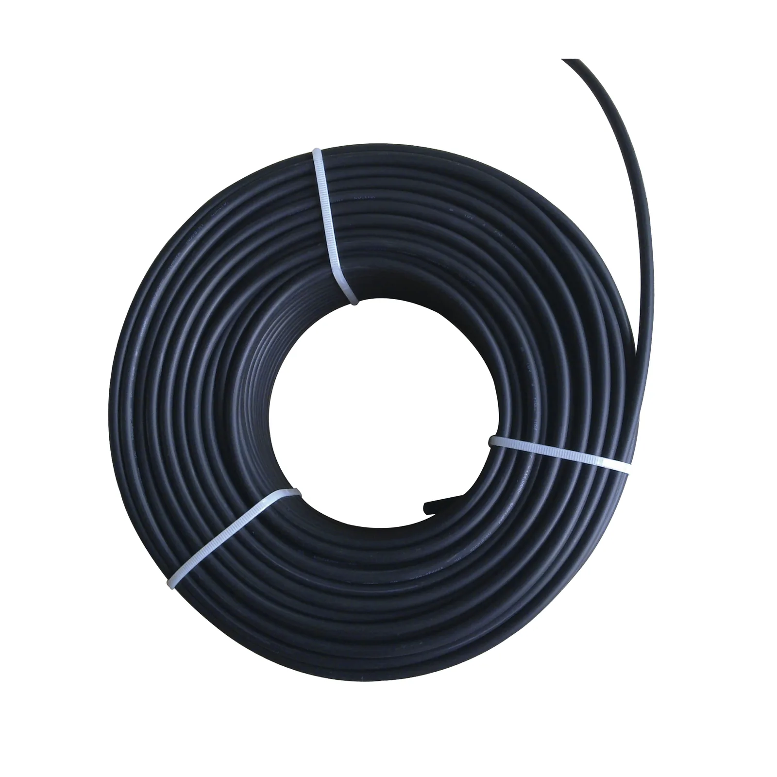 Cable Fotovoltaico Negro / 6mm² (10AWG) / Material COBRE / 2000V / Rollo de 50 m