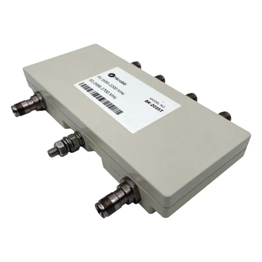 DIPLEXOR Dual 1695-2200/ 2496-2690 MHz, 50W, -155dBc, IP67, NEX10®