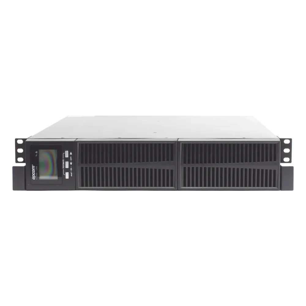 UPS de 3000VA/2700W / Topología On-Line Doble Conversión con Baterías Internas / Entrada y Salida de 120 Vca / Clavija de Entrada NEMA L5-30P / Pantalla LCD Configurable / Formato Rack/Torre
