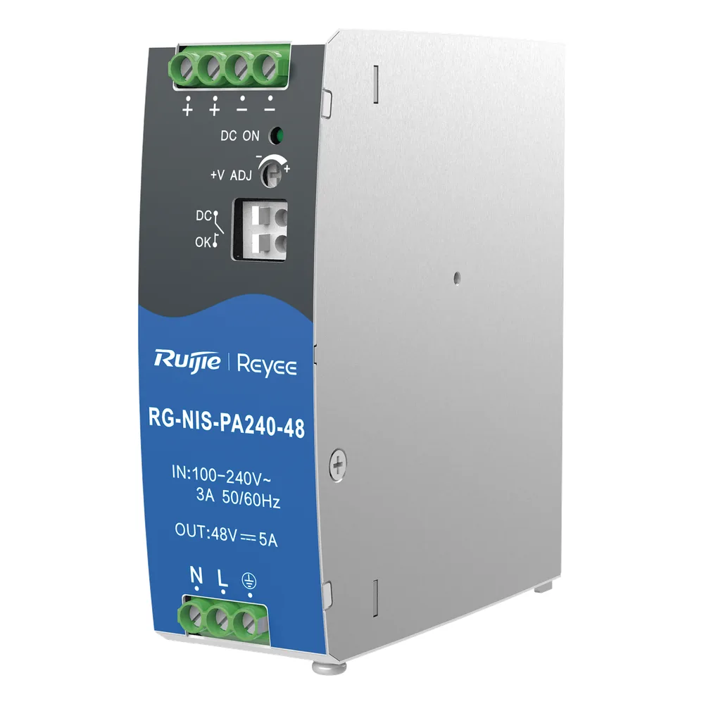 Fuente de Alimentación AC/DC 240W DIN-RAIL para Switch Industrial