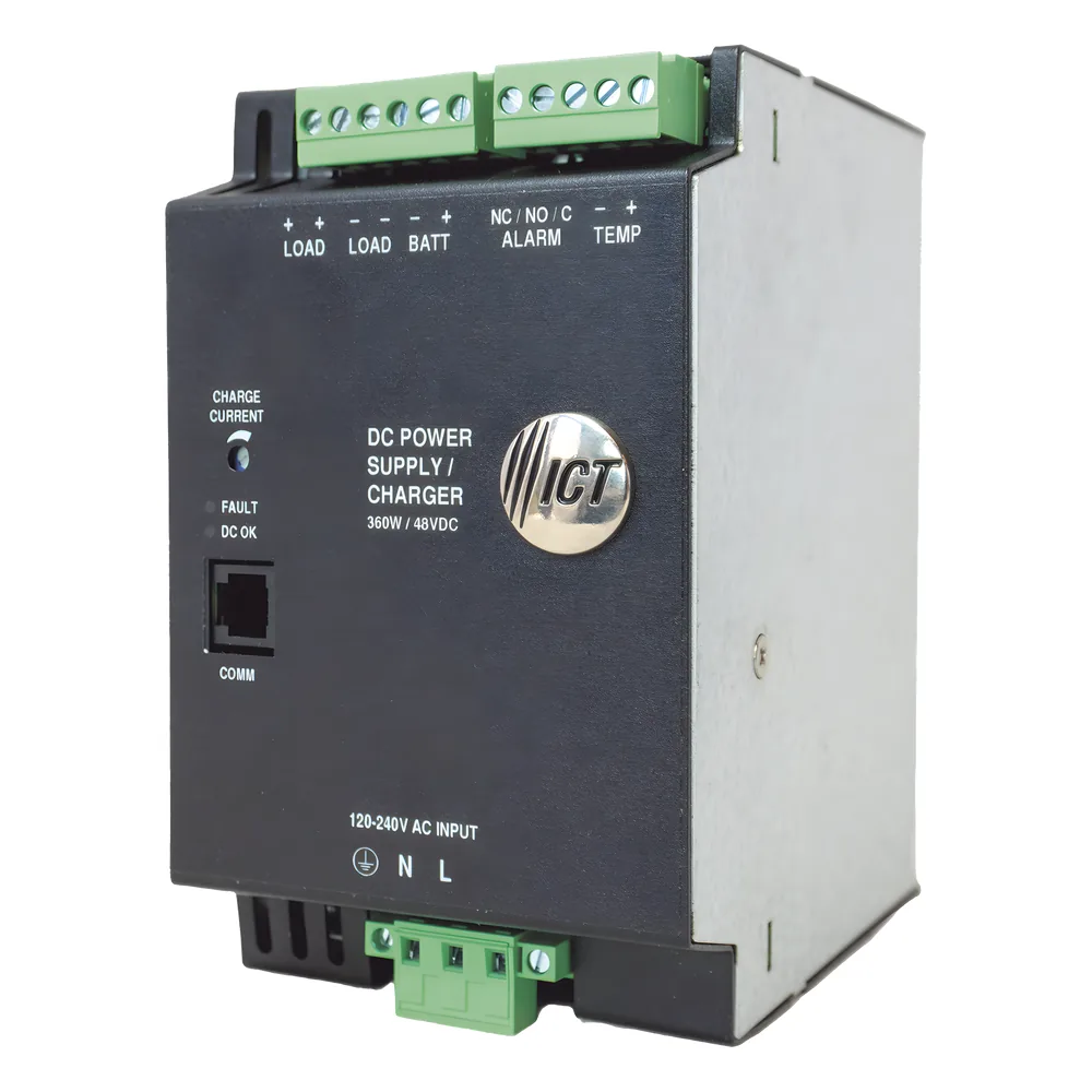 Fuente de Poder Industrial de 480W, salida 24 Vcc, para montaje en riel Din