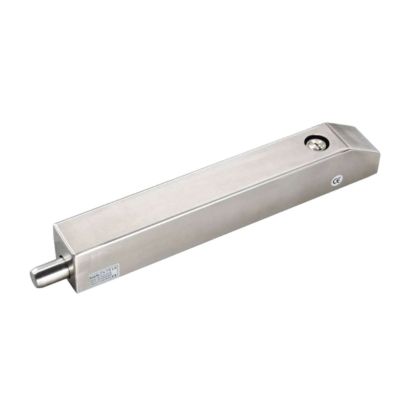 Cerradura de Perno para exterior / 2000 kg de Sujeción / Cerrada en Caso de Falla (Fail Secure) / IP65
