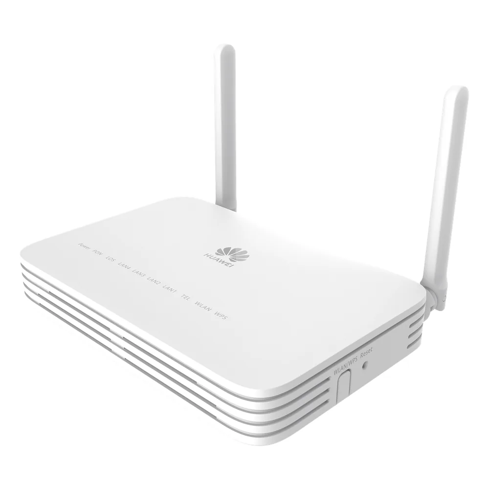ONT GPON Huawei OptiXstar WiFi4 (2.4GHz) 1 puerto LAN GE + 3FE + 1POTS, hasta 300 Mbps