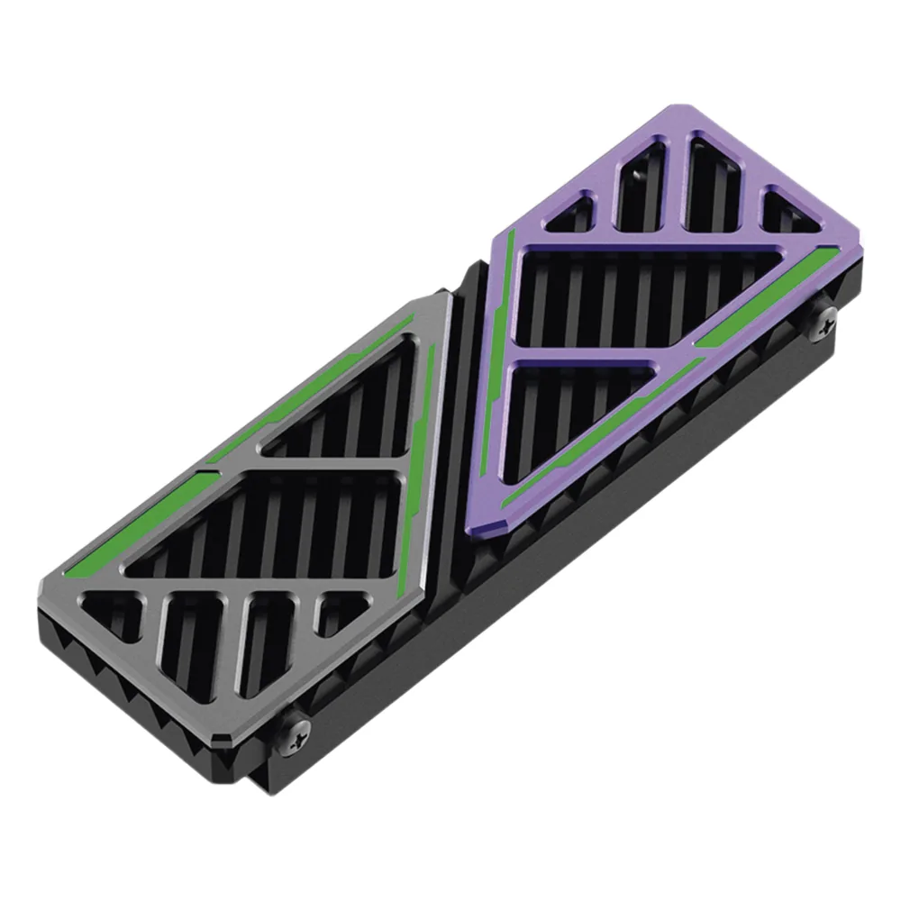 Disipador de Calor para SSD M.2 2280 / Aleación de Aluminio / Reducción ≤25°C / Compatible PC Escritorio y PS5 / 73 x 22 x 9 mm