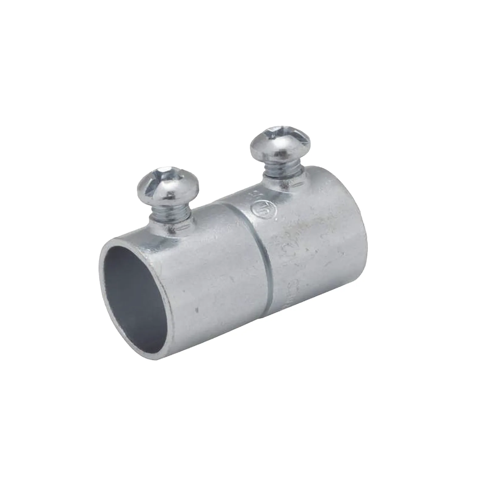 Cople de 1 1/4" (32 mm) para Pared Delgada con Tornillo.