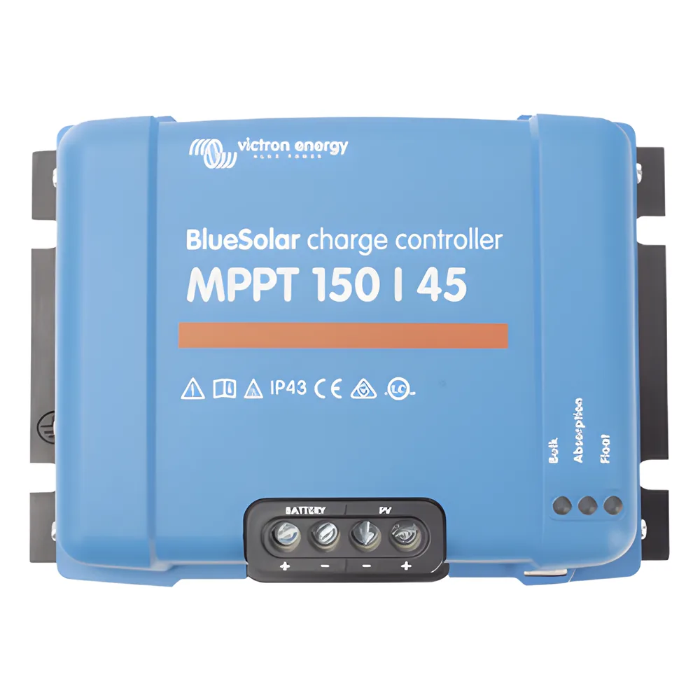 BlueSolar MPPT 150/45. Controlador Solar MPPT 45A, Voltaje Selección Automática: 12/24/36/48 Vcc.
