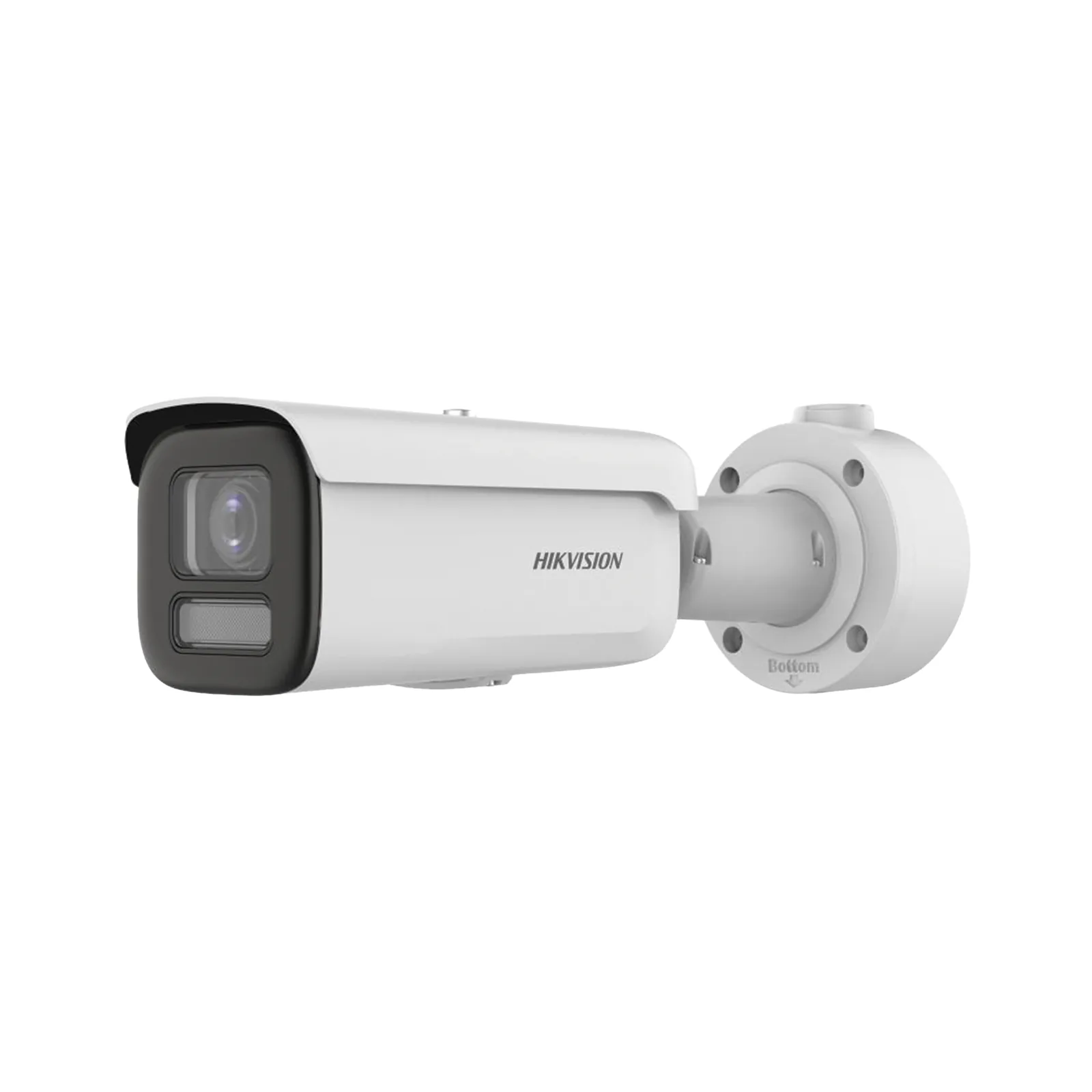 Bala IP 8 Megapixel / Lente 4 mm / Dual Light (60 mts IR + 60 mts Luz Blanca ) / Darkfighter S / Exterior IP67 / WDR 130 dB / 4 Analíticos: AcuSense, Deteccion Facial, Conteo de Personas por Cruce y Zona