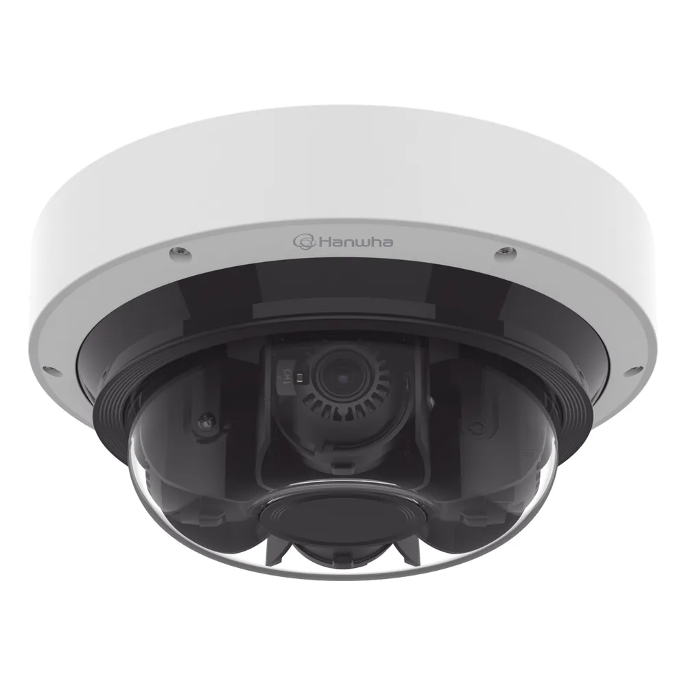 Camara IP Multisensor 16MP (4 Sensores de 4MP)/ WDR 120DB/ Lente Motorizado 3.3 - 5.7MM/ Inteligencia Artificial/ POE+/ IP66/ NEMA 4X/ IK10/ MICROSD/ IR 15M/ NDAA