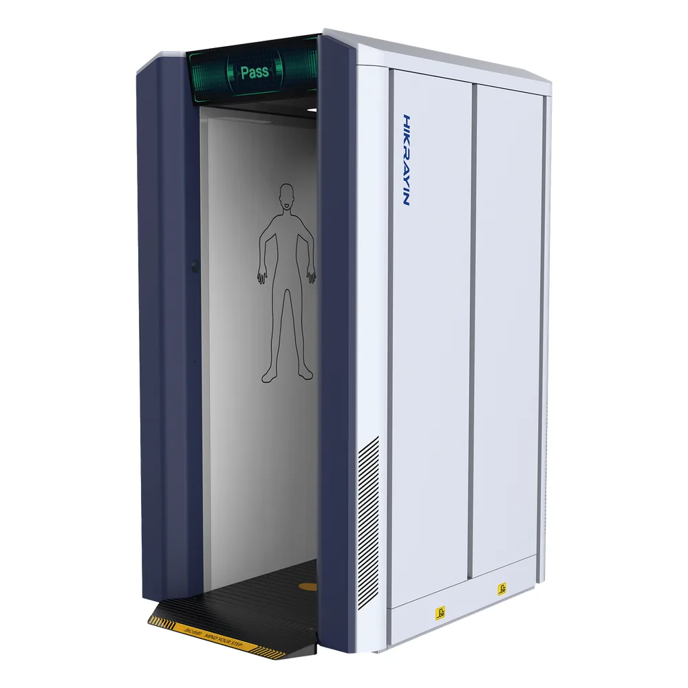 Escáner de Cuerpo de Onda Milimétrica / Imagen 3D Holográfica / Resolución de Detección 2 mm / Seguro y Confortable / Protección de Privacidad / Producción Rápida hasta 700 personas/hora