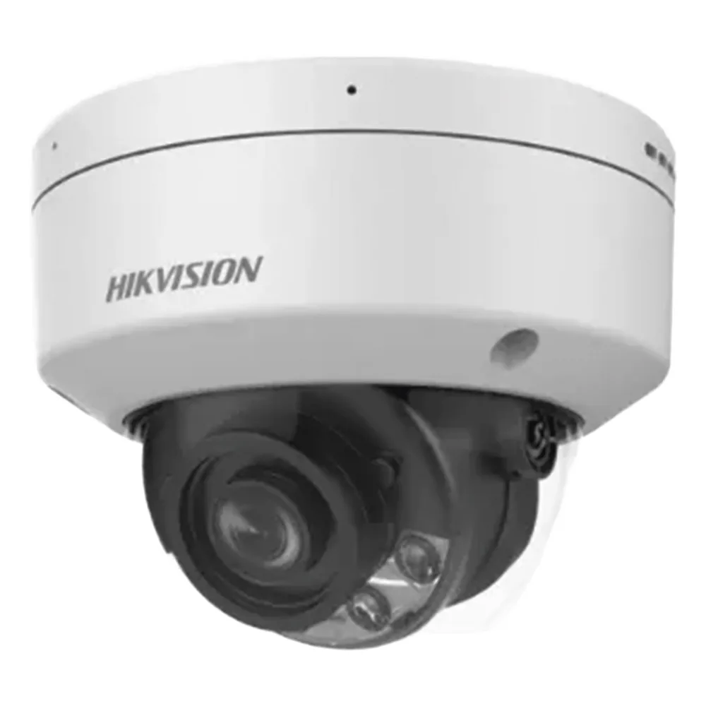 Domo IP 4 Megapixel / Lente Fijo 4 mm / Luz Dual (IR y Luz Blanca) / Detección Facial / Heat Map / Metadata / Micrófono Integrado / IK10 / IP67 / WDR 140 dB / DeepinView