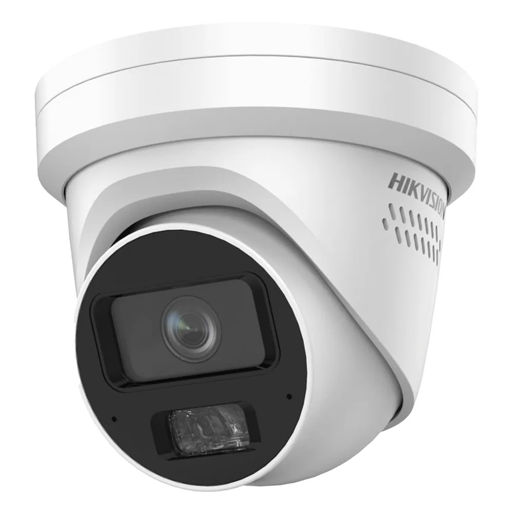 Turret IP 4 Megapixel / Lente Fijo 4 mm / Luz Dual (IR y Luz Blanca) / Detección Facial / Heat Map / Metadata / IP67 / WDR 140 dB / DeepinView