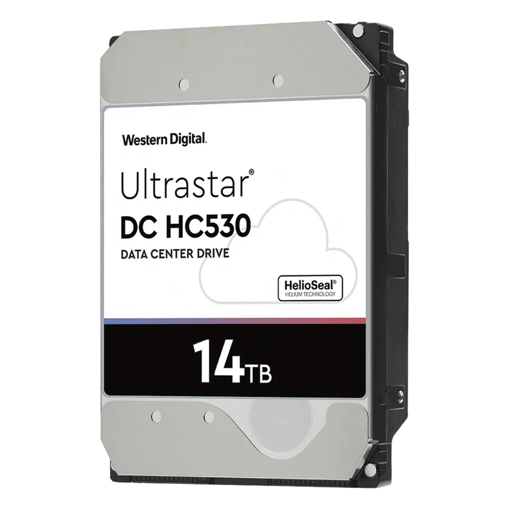 Disco Duro Enterprise 14 TB / Wester Digital (WD) / Serie Ultrastar / Recomendado para Data Center y NVRs de Alta Capacidad / Alto Performace