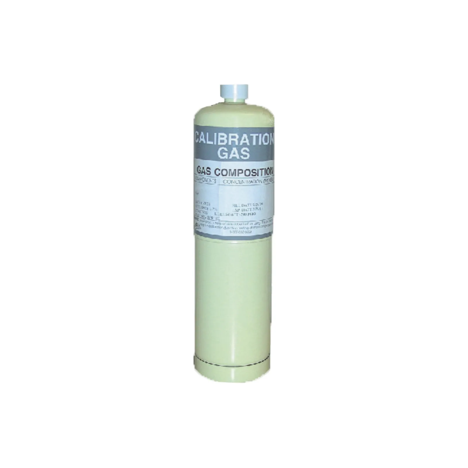 CILINDRO DE GAS Propano C3H8 25% LEL 105L, UN1956 Trac XP