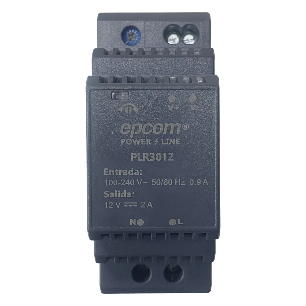 Fuente de poder DIN RIEL de 15 Vcc @ 2A, 30 W