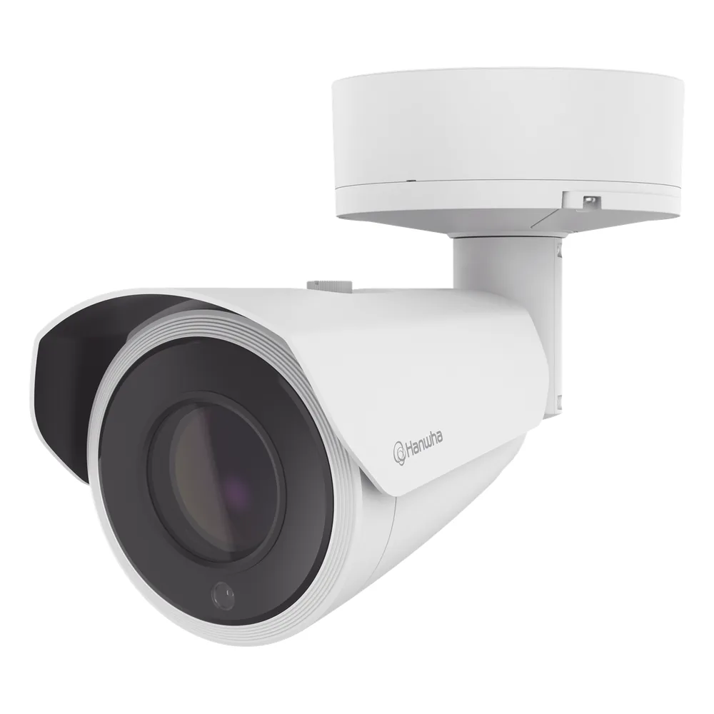 Camara Bala IP 4K con IA / Lente Motorizado 31x 6.91 a 214.7 mm / P-Iris / WDR 120dB / H.265 / RanuraSD / Protección IP67 IK10 NEMA4X / conteo de personas y vehiculos
